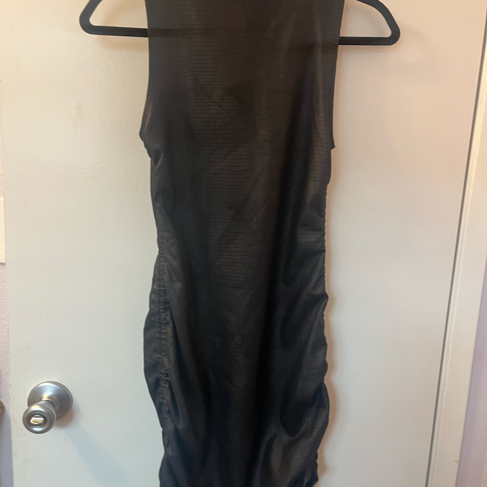 Steve Madden Small Black Sleeveless Dress (RSB) PTP 14-17/L 33 Like New - Picture 8 of 13
